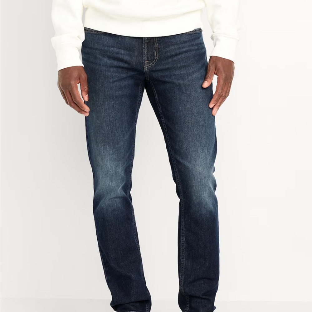 Old Navy Men's Dark Blue Slim Jeans